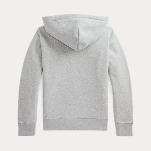 RALPH LAUREN Polo Bear Fleece Hoodie Cowboy NEW WITH TAGS - Picture 2 of 4